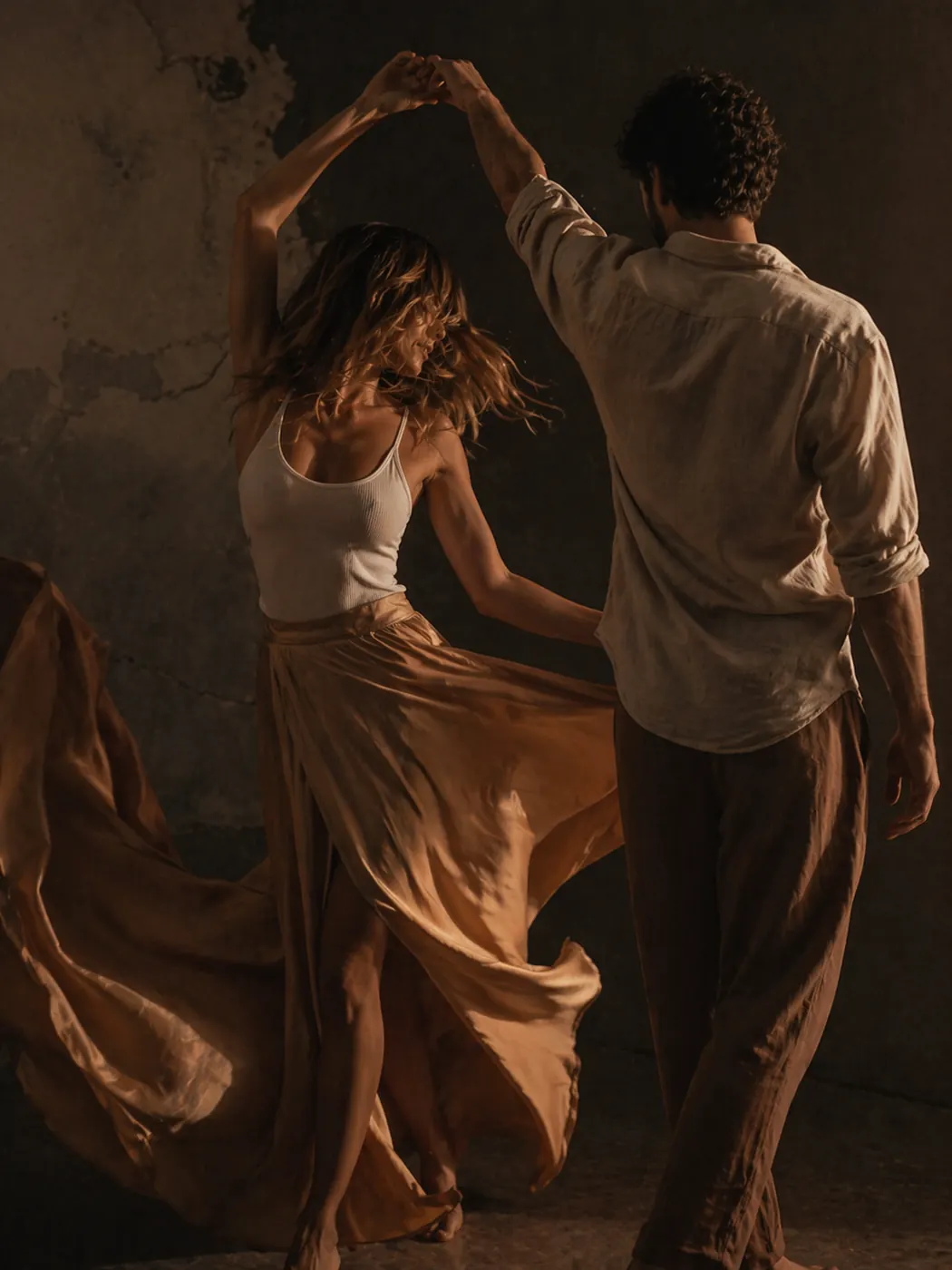 Danza con telas